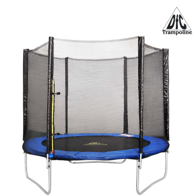 Батут DFC Trampoline Fitness 8 футов (244 см) с внешней сеткой
